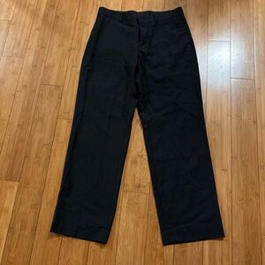 Billy London UK Men’s Black Pinstripe Trousers Dress Pants 30”W x 29”L